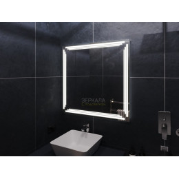 Зеркало в ванну с подсветкой Диаманте